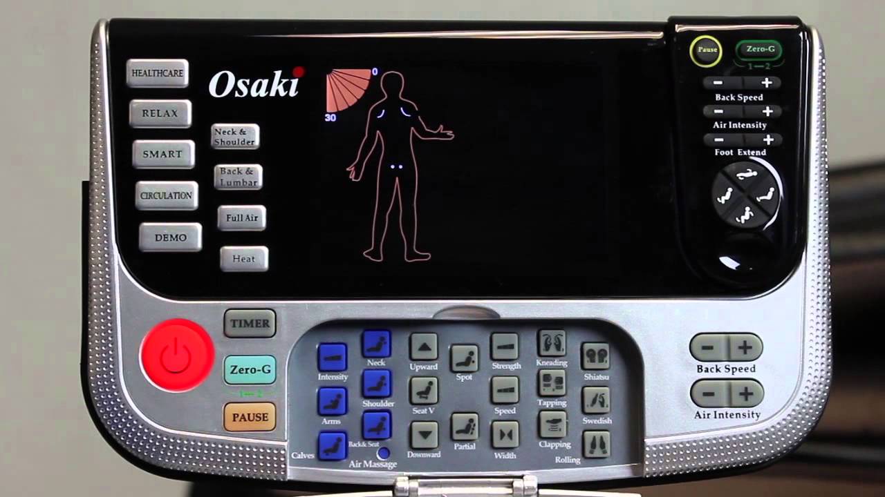 video Osaki OS-4000T Massage Chair