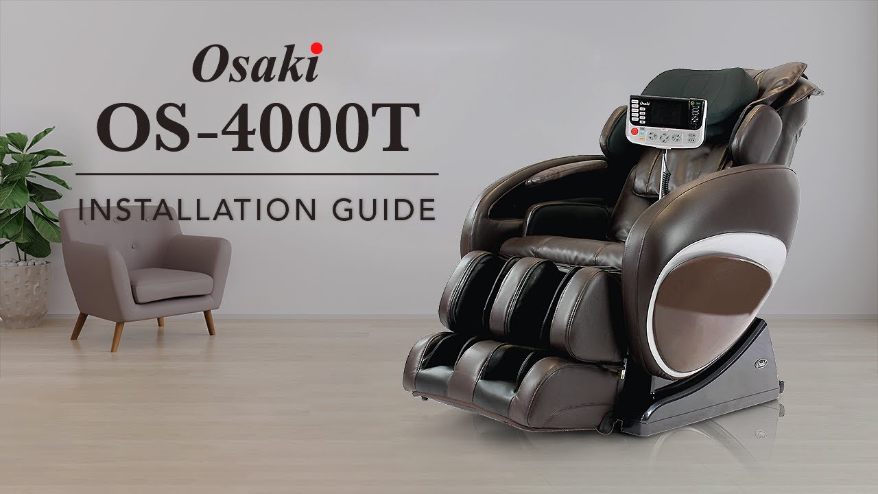 video Osaki OS-4000T Massage Chair