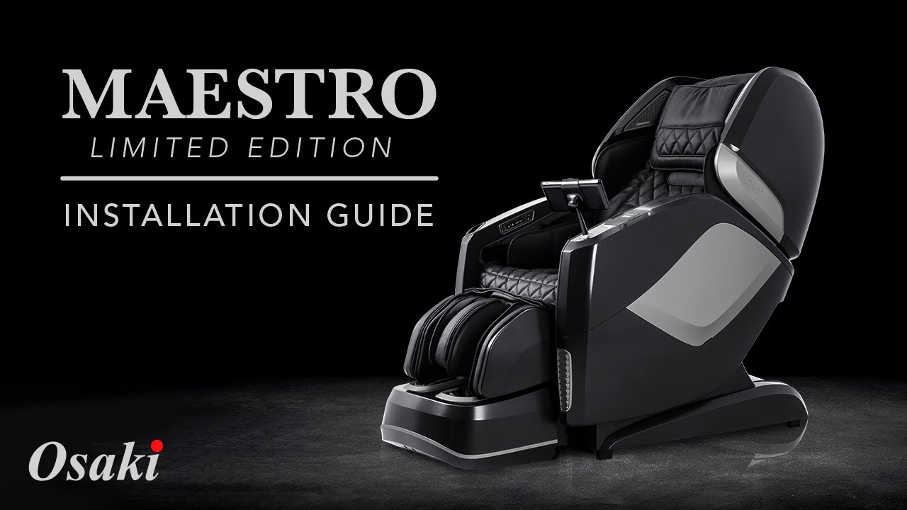 video Osaki OS-Pro Maestro LE Massage Chair